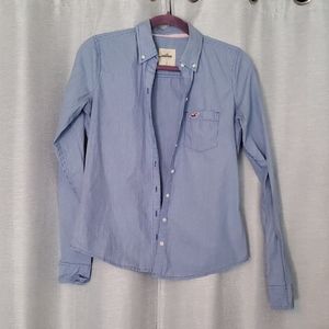 Hollister Women's Long Sleeve Button Up Shirt